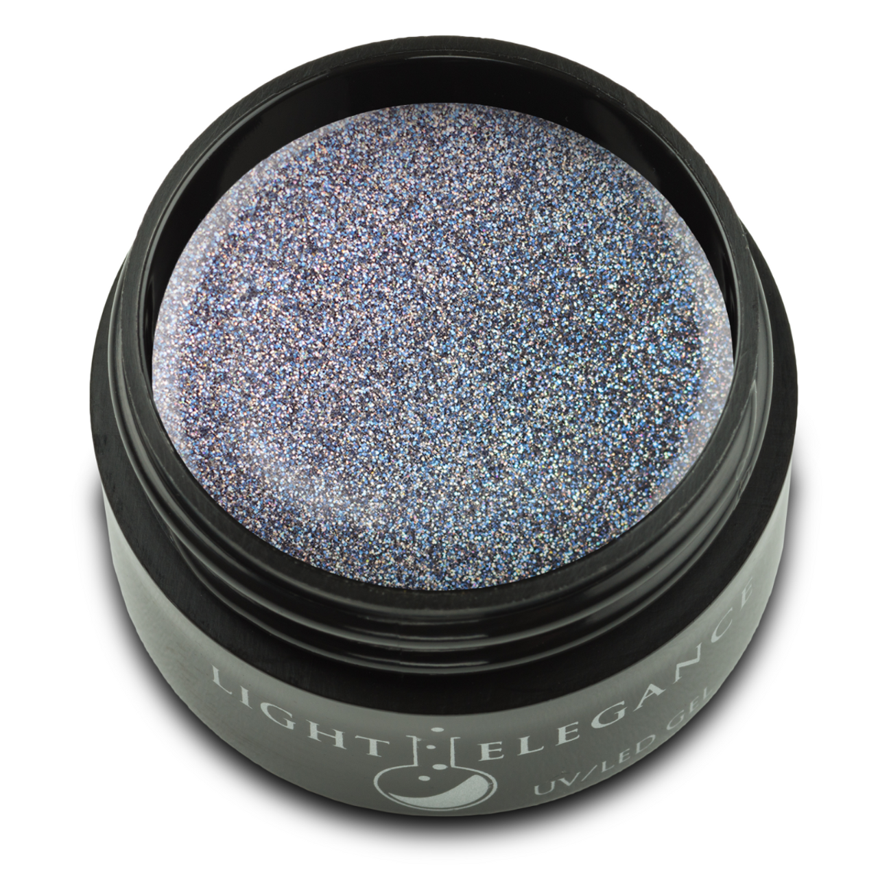 Light Elegance UV/LED Glitter Gel Nairobi Nights - .57 oz (17 ml)