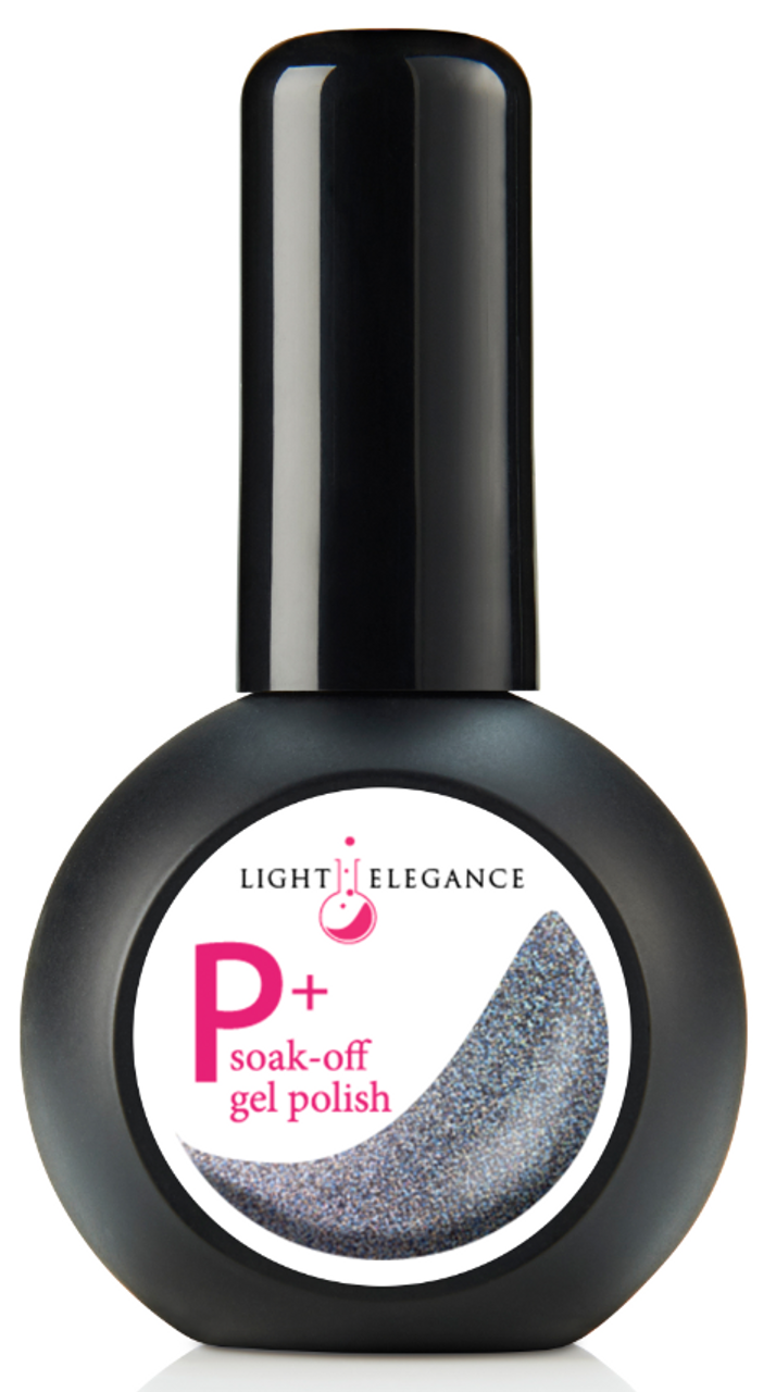 Light Elegance P+ Glitter Gel Polish Nairobi Nights - 15 ml