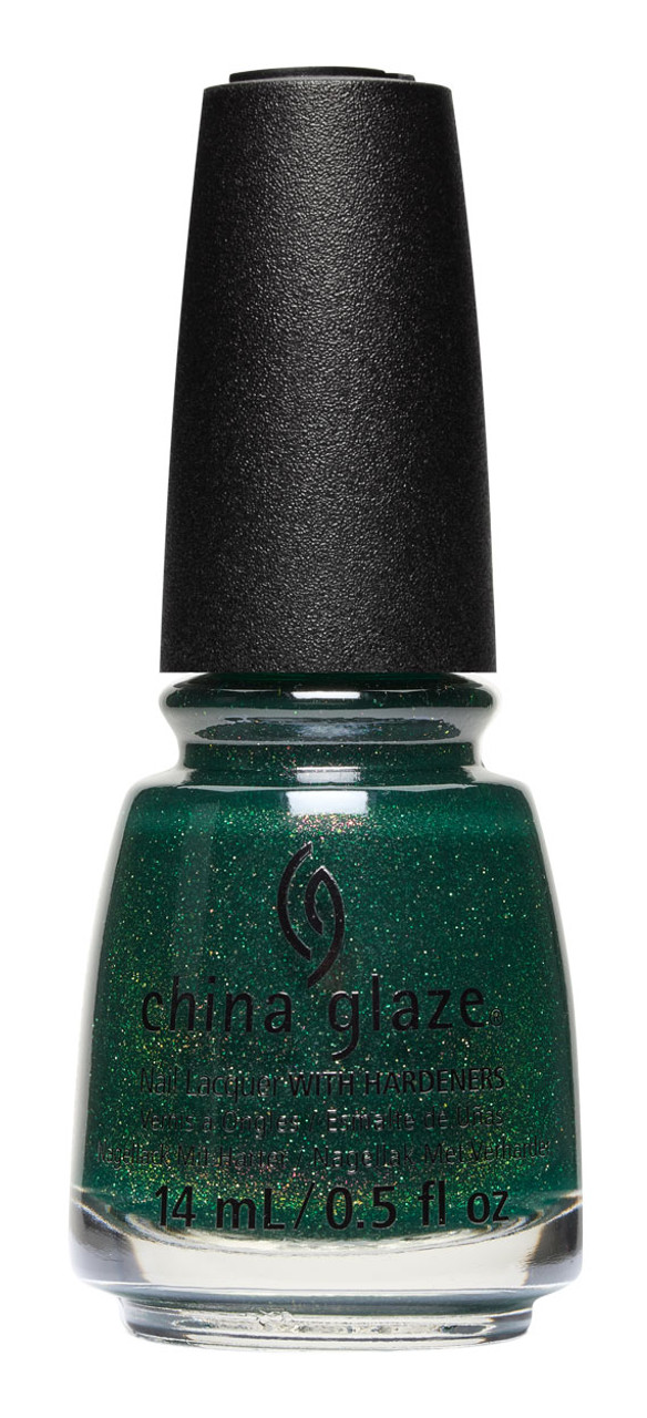China Glaze Nail Polish Lacquer Emerald Magic - .5oz