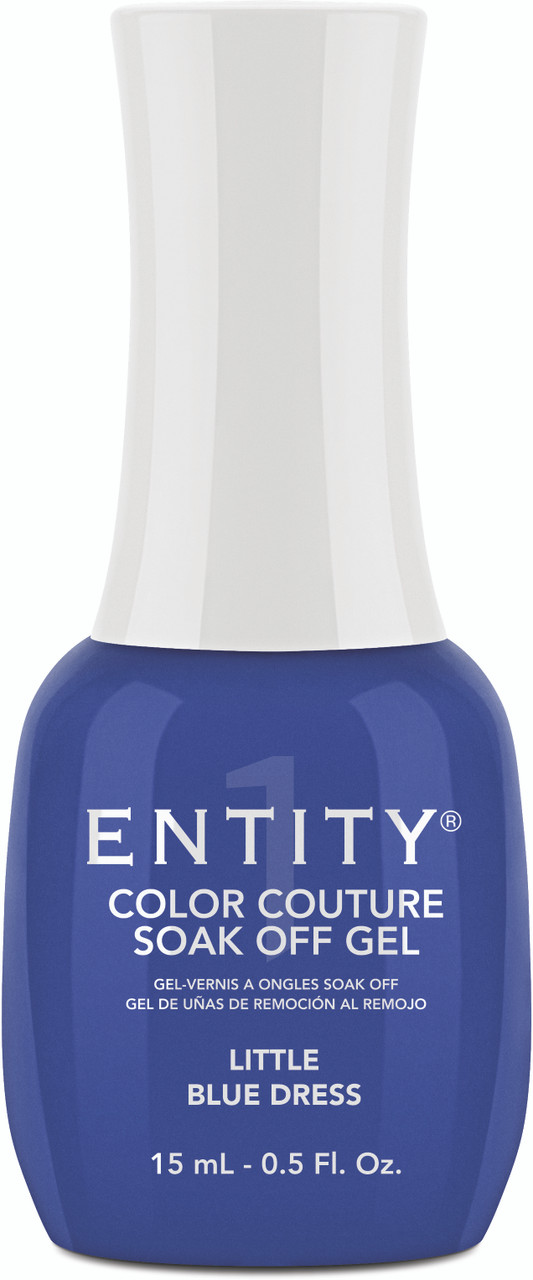 Entity Color Couture Soak Off Gel LITTLE BLUE DRESS - 15 mL / .5 fl oz