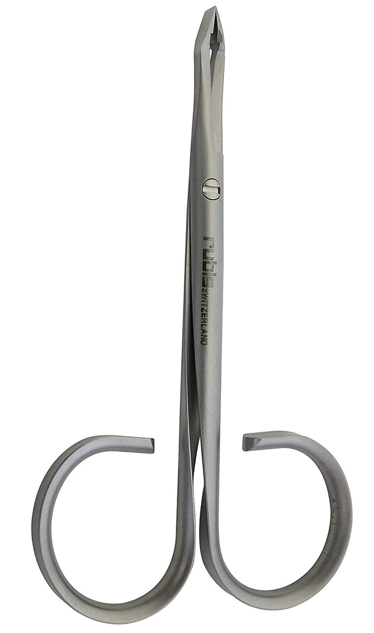 Rubis Switzerland Stainless Steel Scissor Handle Tweezer - K603