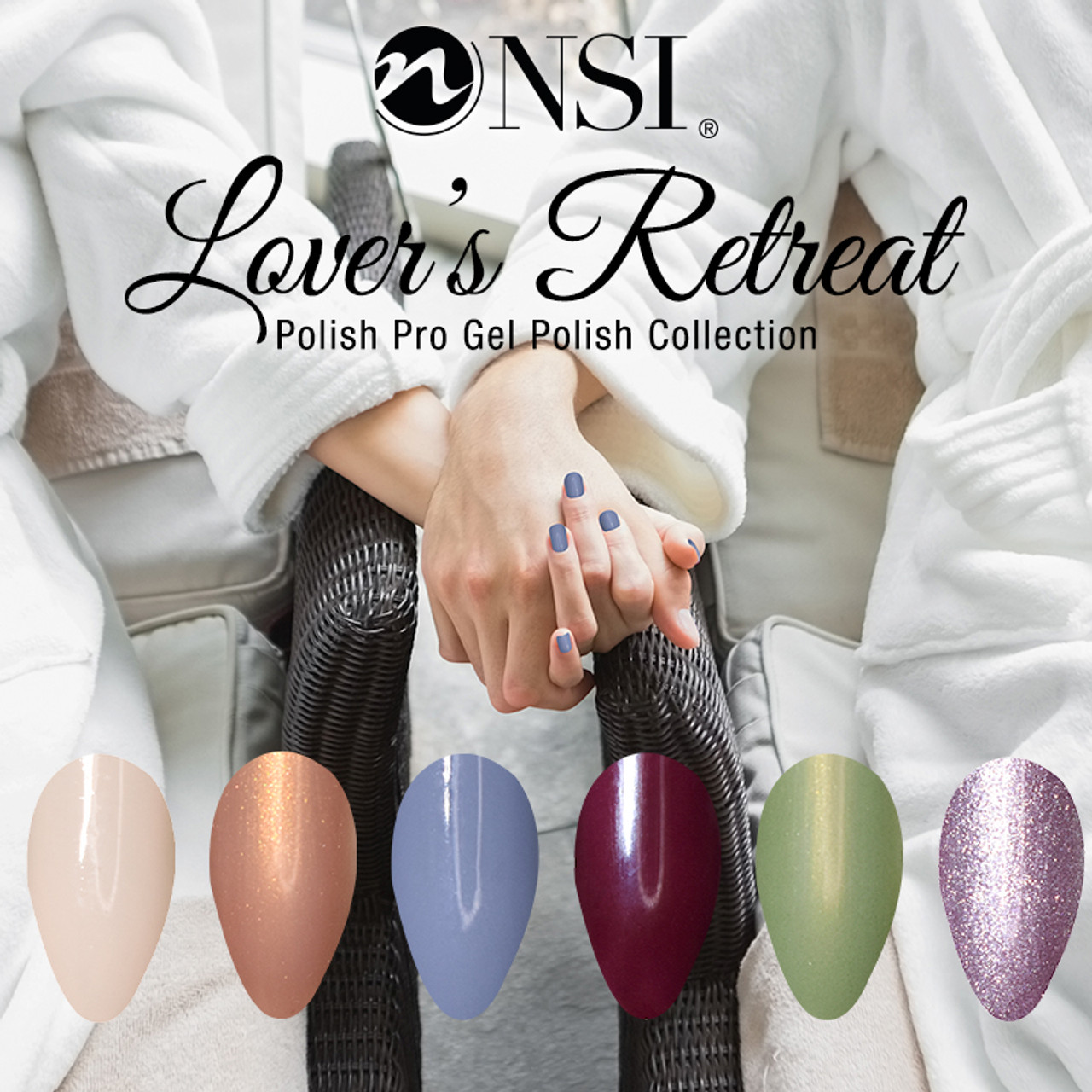 NSI Polish Pro The Lover’s Retreat Winter/Spring 2022 Collection - 6 PC