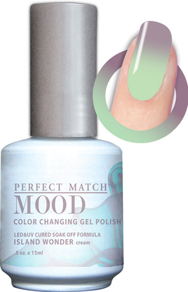 LeChat Perfect Match Mood Gel Polish Island Wonder - .5oz