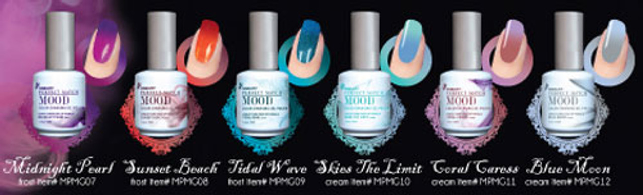 LeChat Perfect Match Mood Gel Polish Collection 2 - 12pc