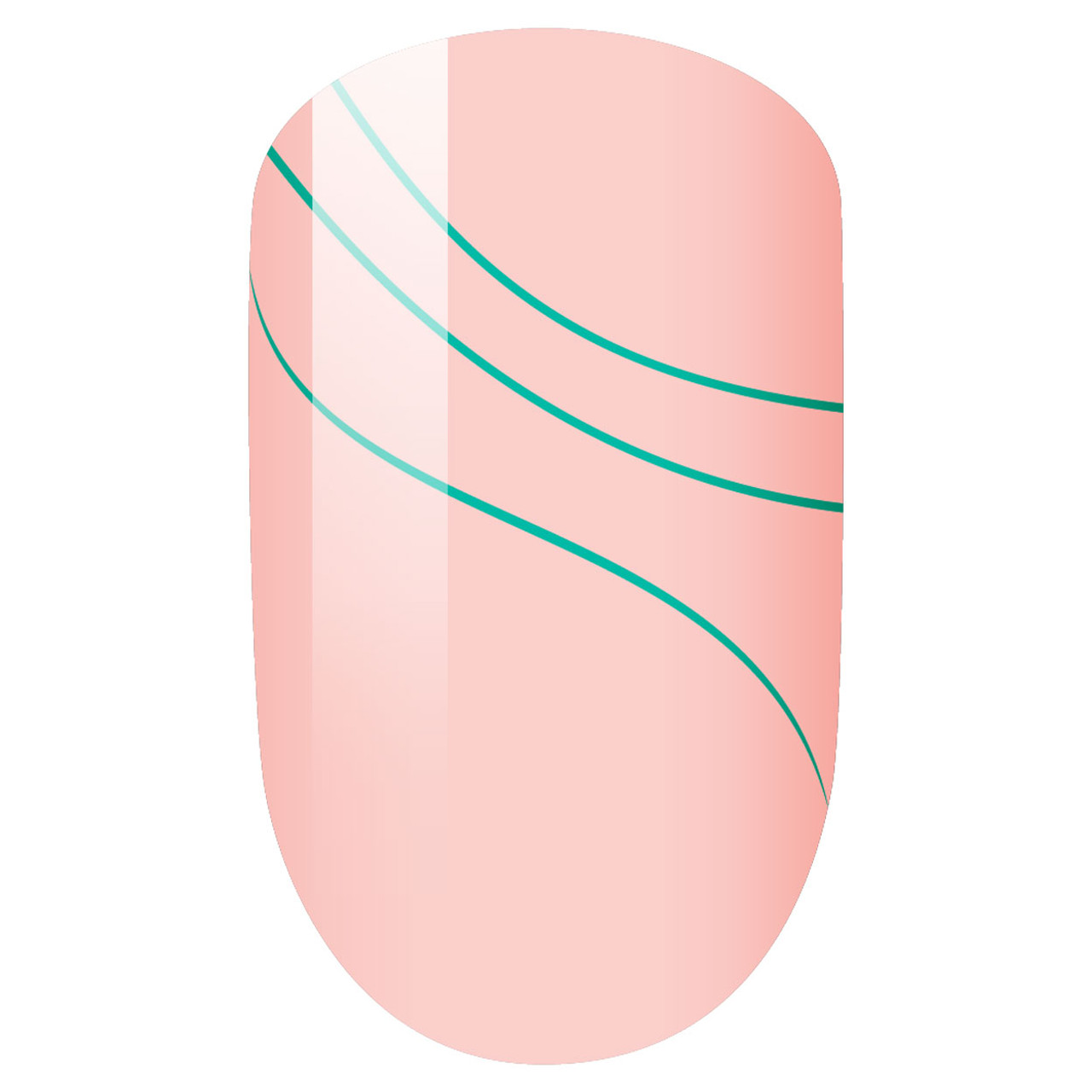 LeChat Cm Striping Nail Art - Ashy Green