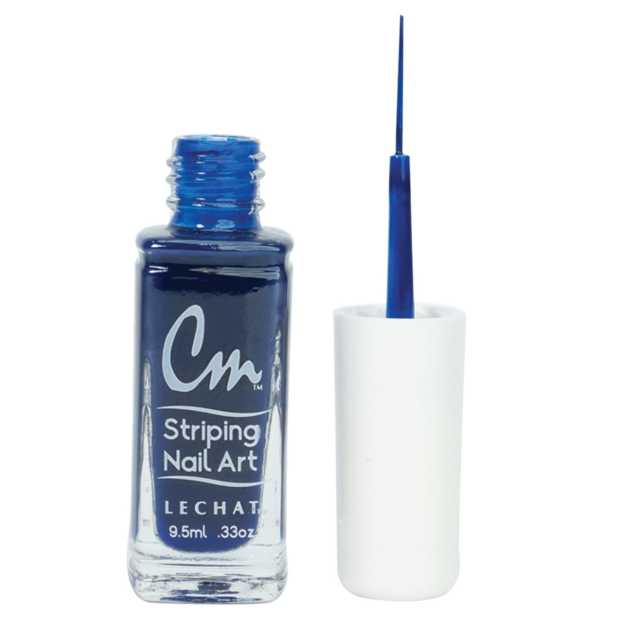 LeChat Cm Striping Nail Art - Navy Blue