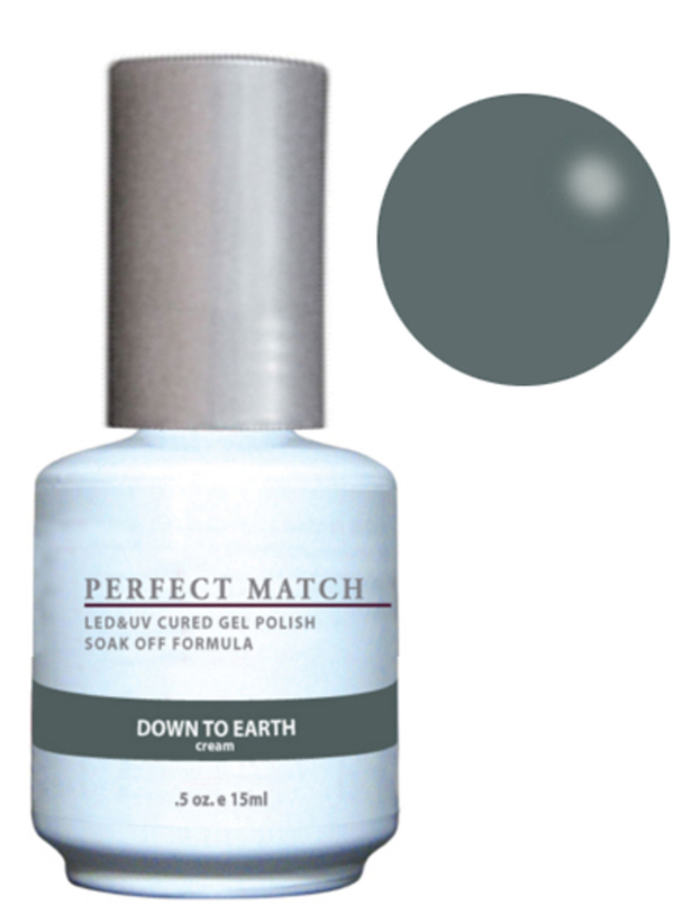 LeChat Perfect Match Gel Polish & Nail Lacquer Down to Earth - .5oz