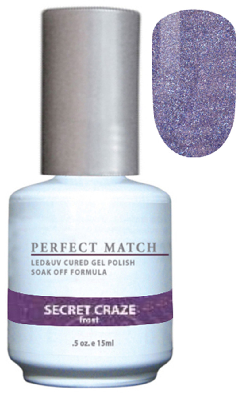 LeChat Perfect Match Gel Polish & Nail Lacque Secret Craze - .5oz