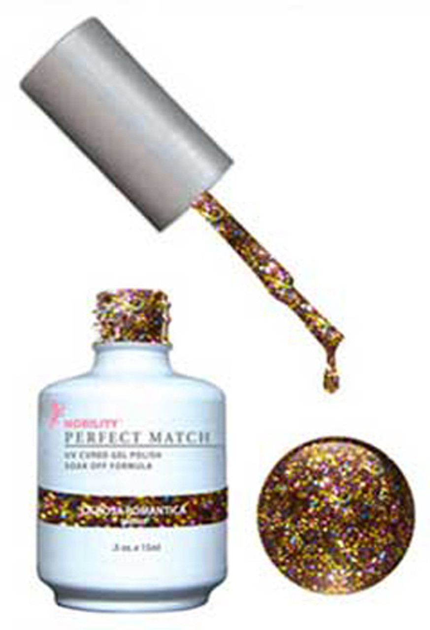 LeChat Perfect Match Gel Polish & Lacquer La Rosa Romantica - .5oz