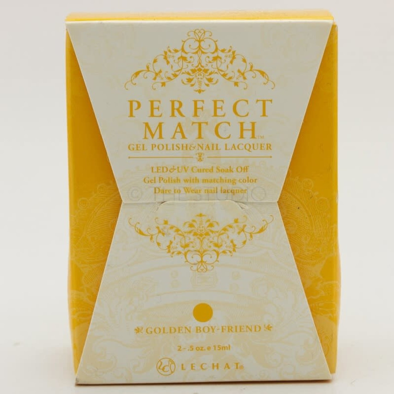 LeChat Perfect Match Gel Polish Golden Boy-Friend - .5 oz