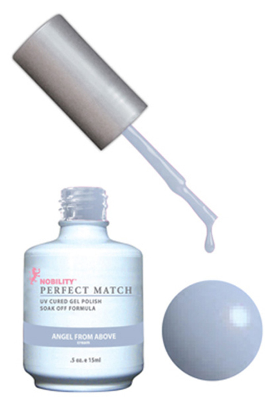 LeChat Perfect Match Gel Polish & Lacquer Angel From Above - .5 oz