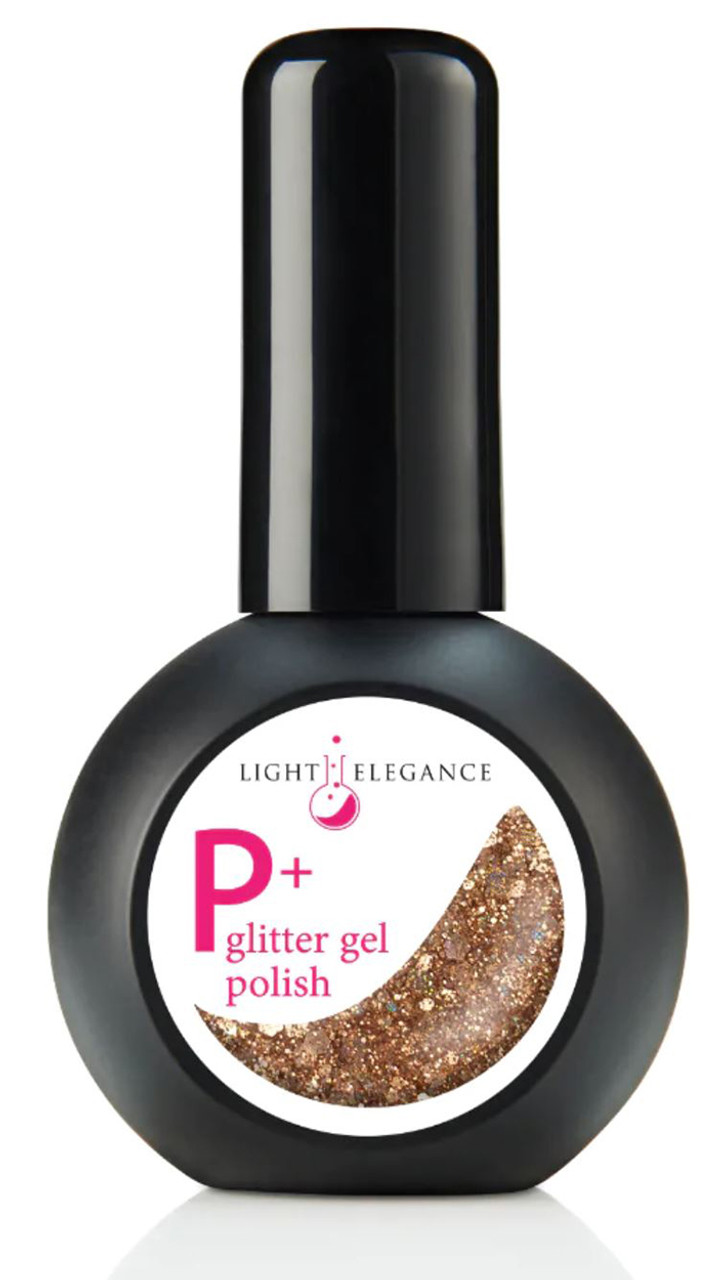 Light Elegance P+ Glitter Gel Polish What’s Your Alibi? - 15 ml