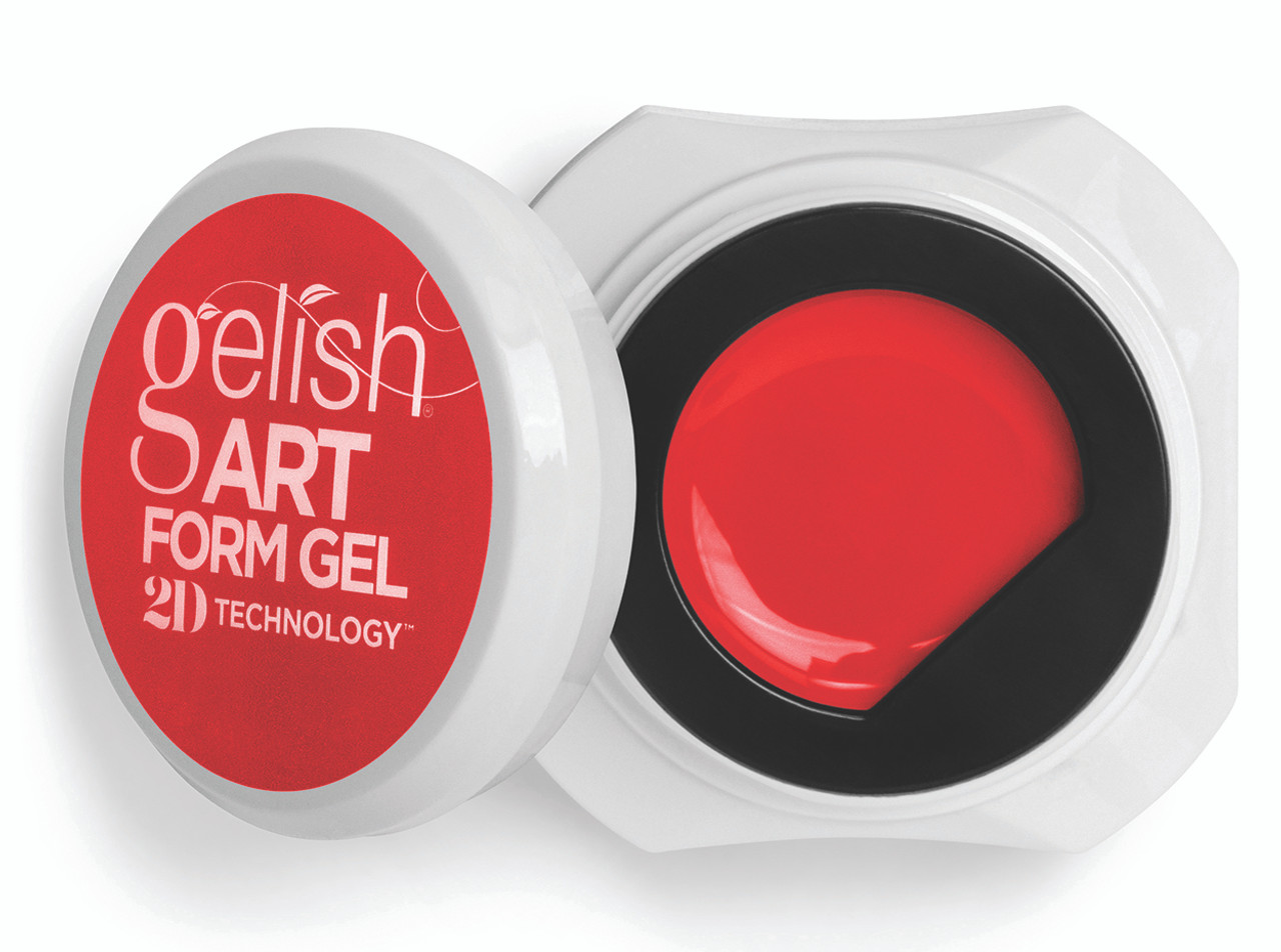 Gelish Art Form Neon Red - 5g