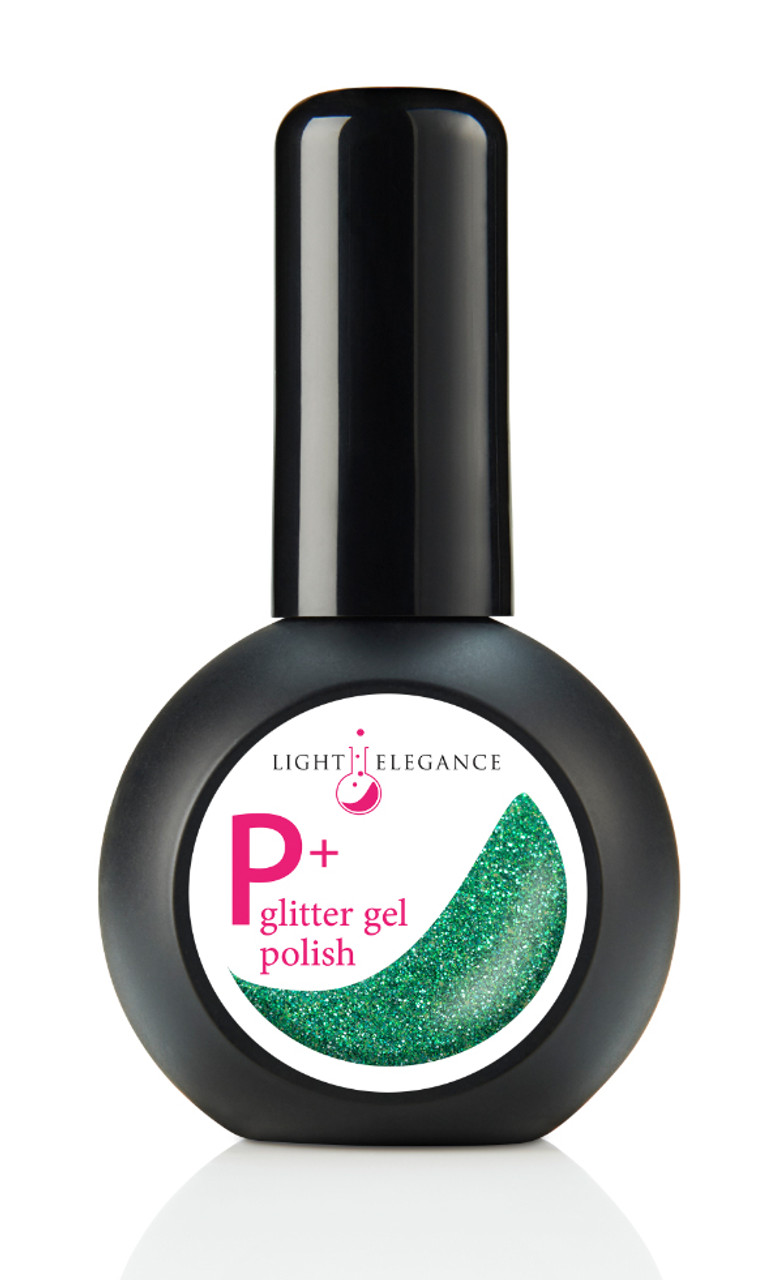 Light Elegance P+ Glitter Gel Polish Make it a Double - 15 ml