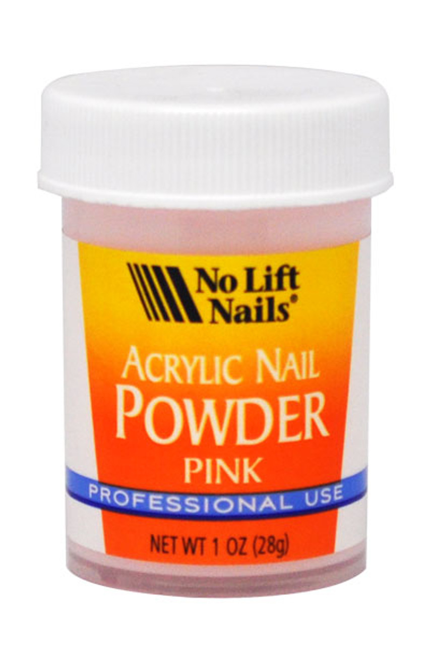 No Lift Nails Ultra Sift Acrylic Powder PINK - 1 oz (28g)