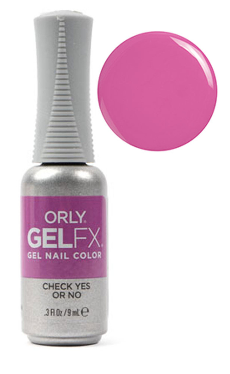 Orly Gel FX Soak-Off Gel Check Yes Or No - .3 fl oz / 9 ml