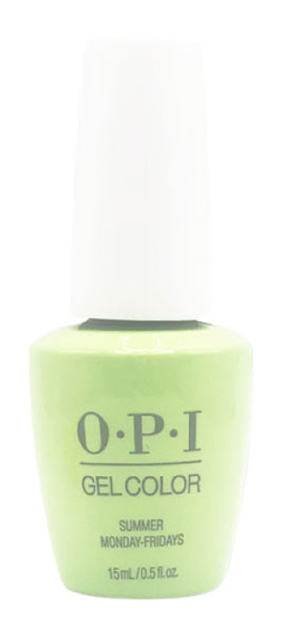 OPI GelColor Summer​ Monday-Fridays​​​​ - 0.5 Oz / 15 mL