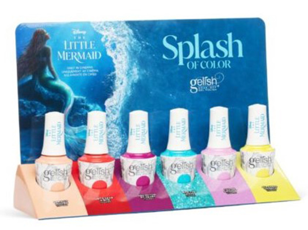 Gelish Splash of Color Summer 2023 Collection - 6 PC Display