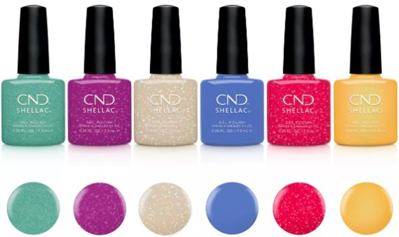 CND SHELLAC  Bizarre Beauty Summer 2023 Collection - 6 PC