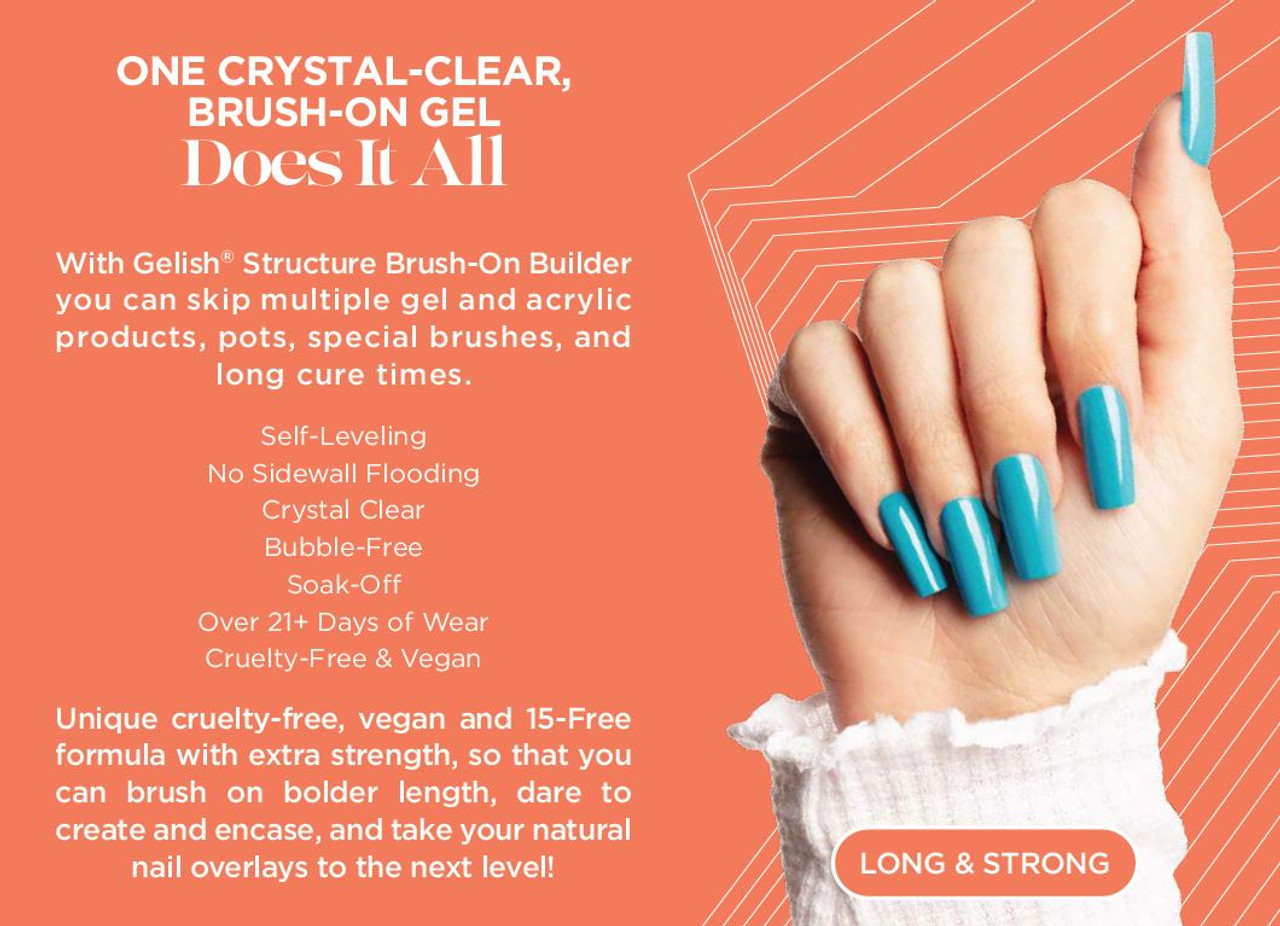 Gelish Soak-Off Structure Brush-On Builder - 15 mL / .5 fl oz