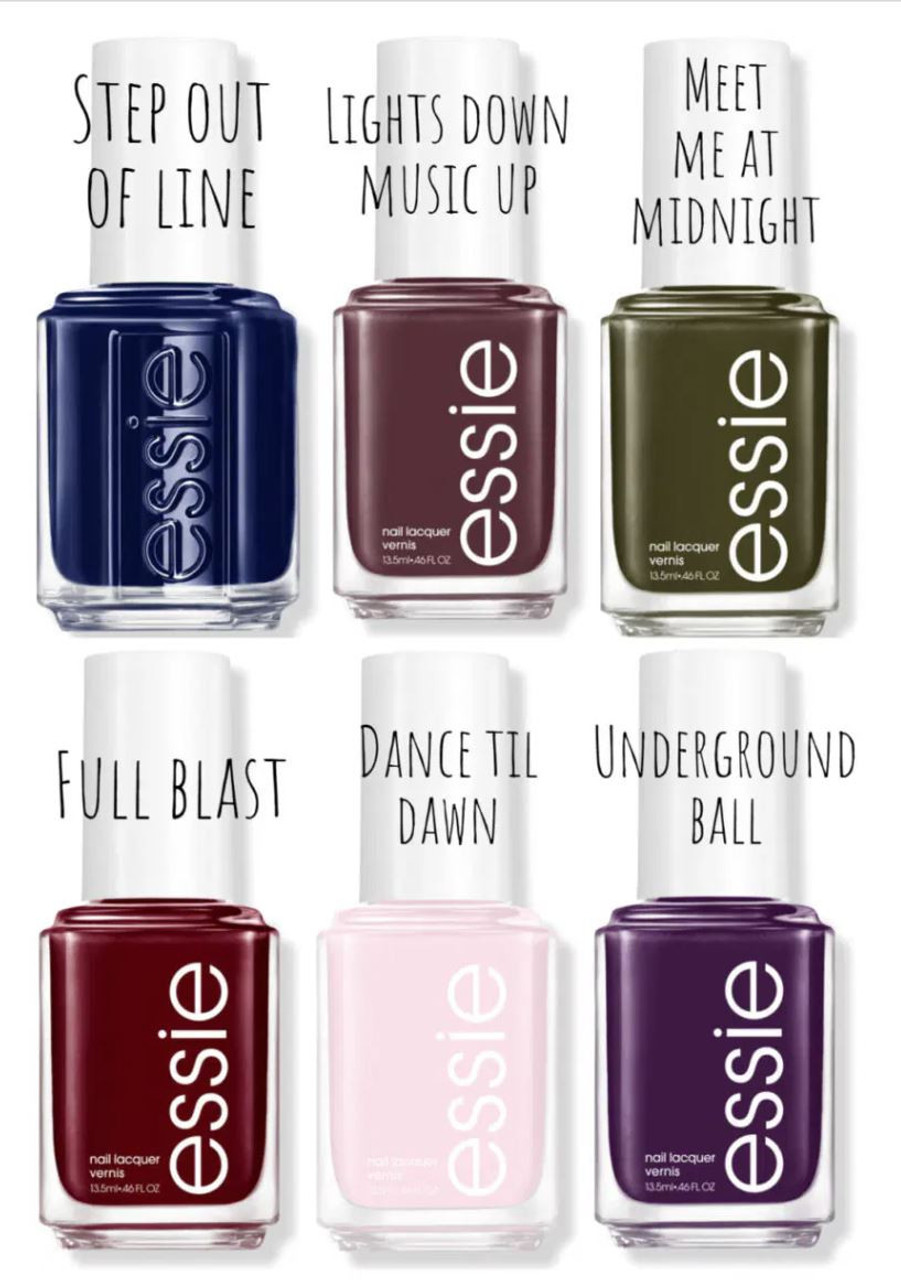 Essie Nail Polish Step Out of Line FALL 2023 Collection