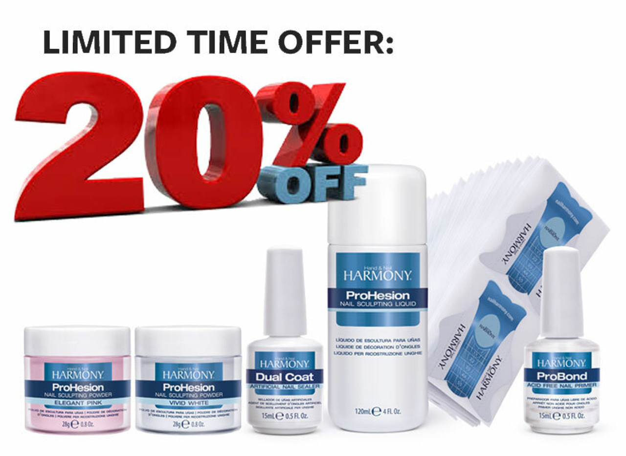 Nail Harmony ProHesion Powders & Liquid SAVE 20% Off