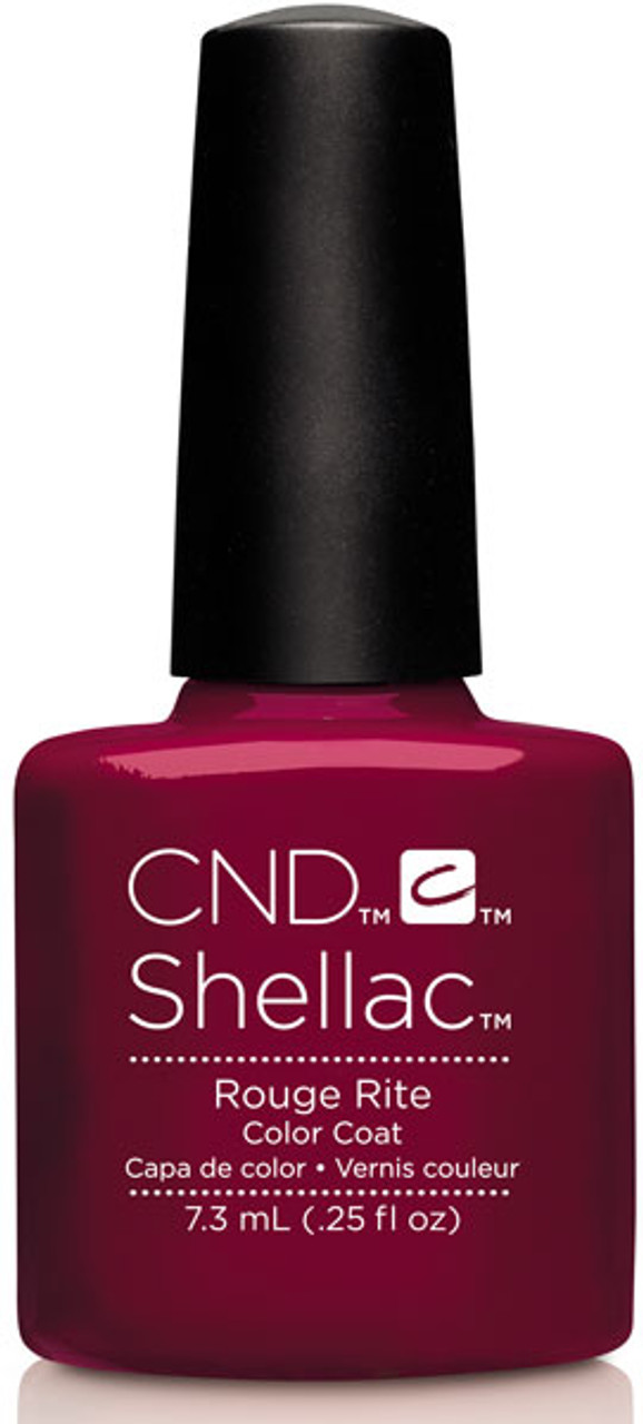 CND Shellac Gel Polish Rouge Rite - .25 fl oz