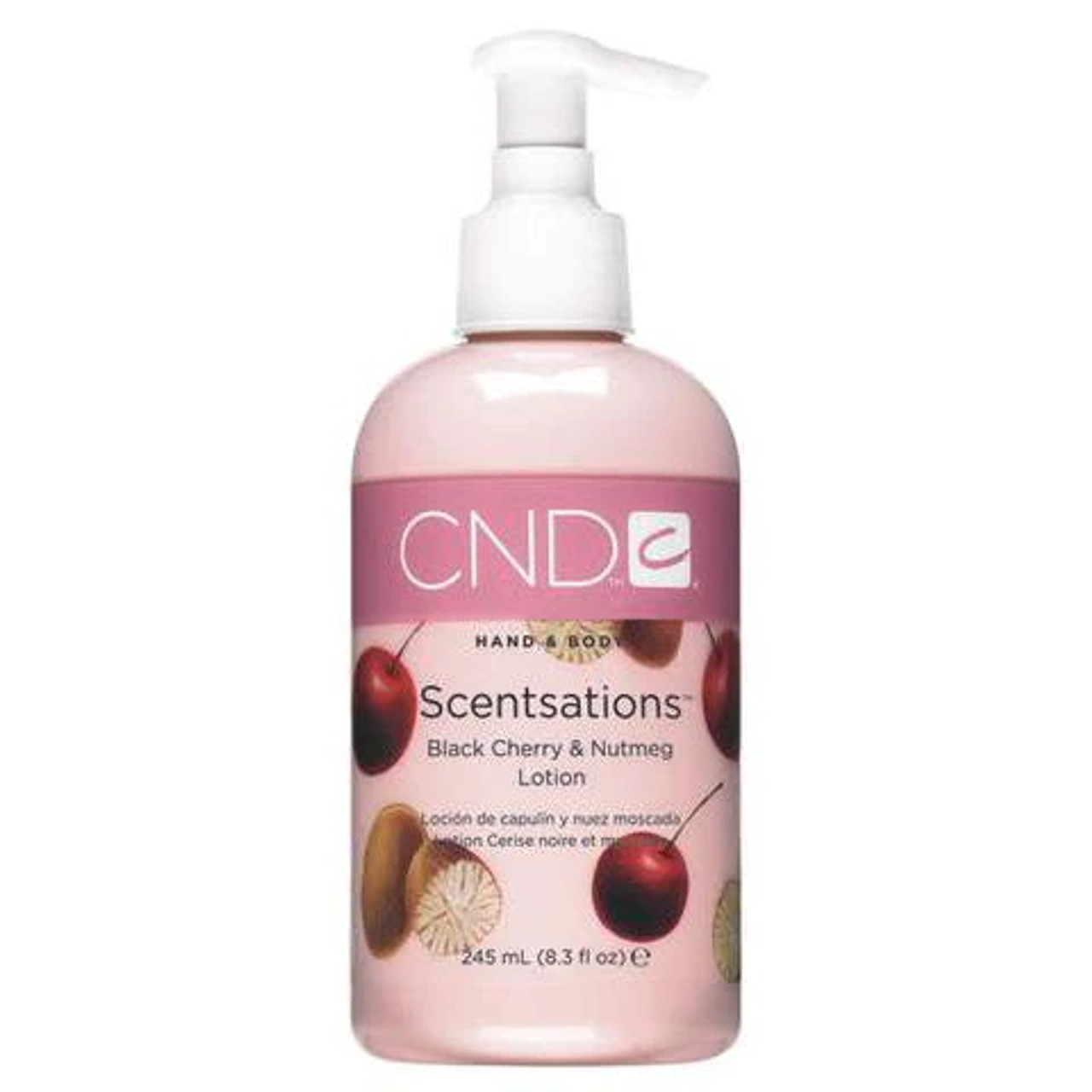 CND Scentsation Black Cherry & Nutmeg Lotion - 245 mL (8.3 fl. oz.)  - Old Packaging