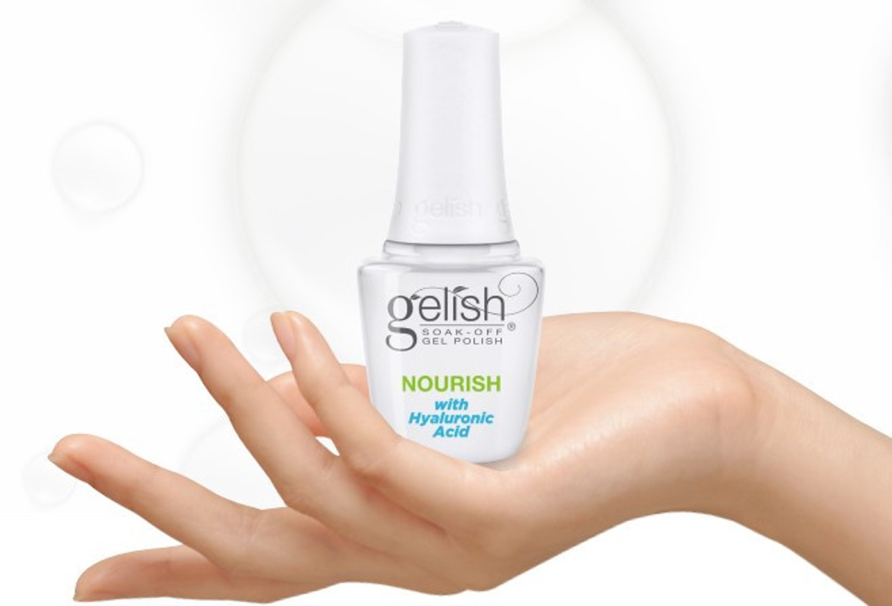 Gelish VitalGel Strength with Nourish +HA Cuticle Oil