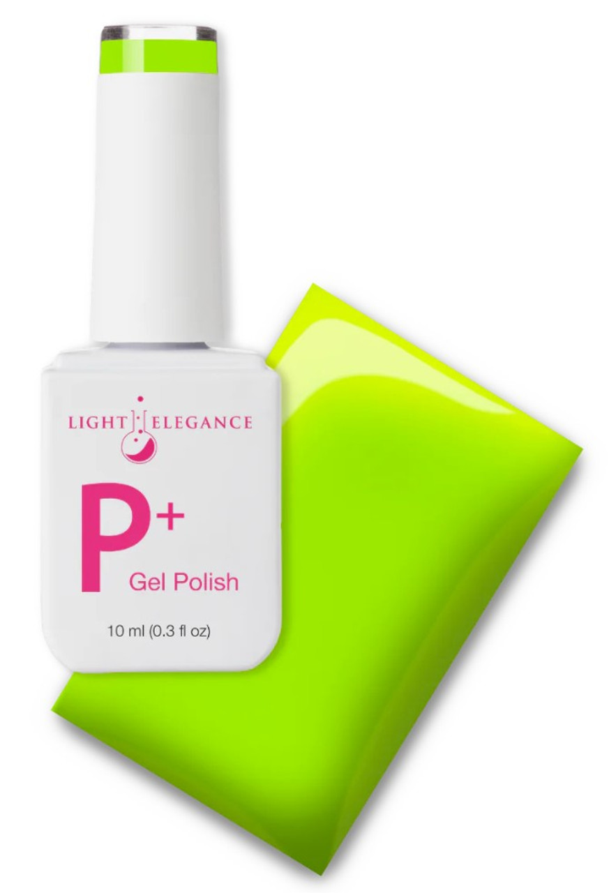 Light Elegance P+ Color Gel Polish Groovy Green - 10 ml