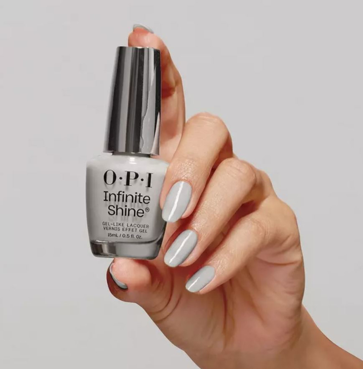 OPI Infinite Shine Gray it on Me - .5 Oz / 15 mL