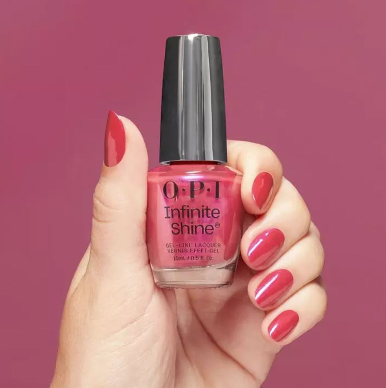 OPI Infinite Shine Strawberry Margarita - .5 Oz / 15 mL