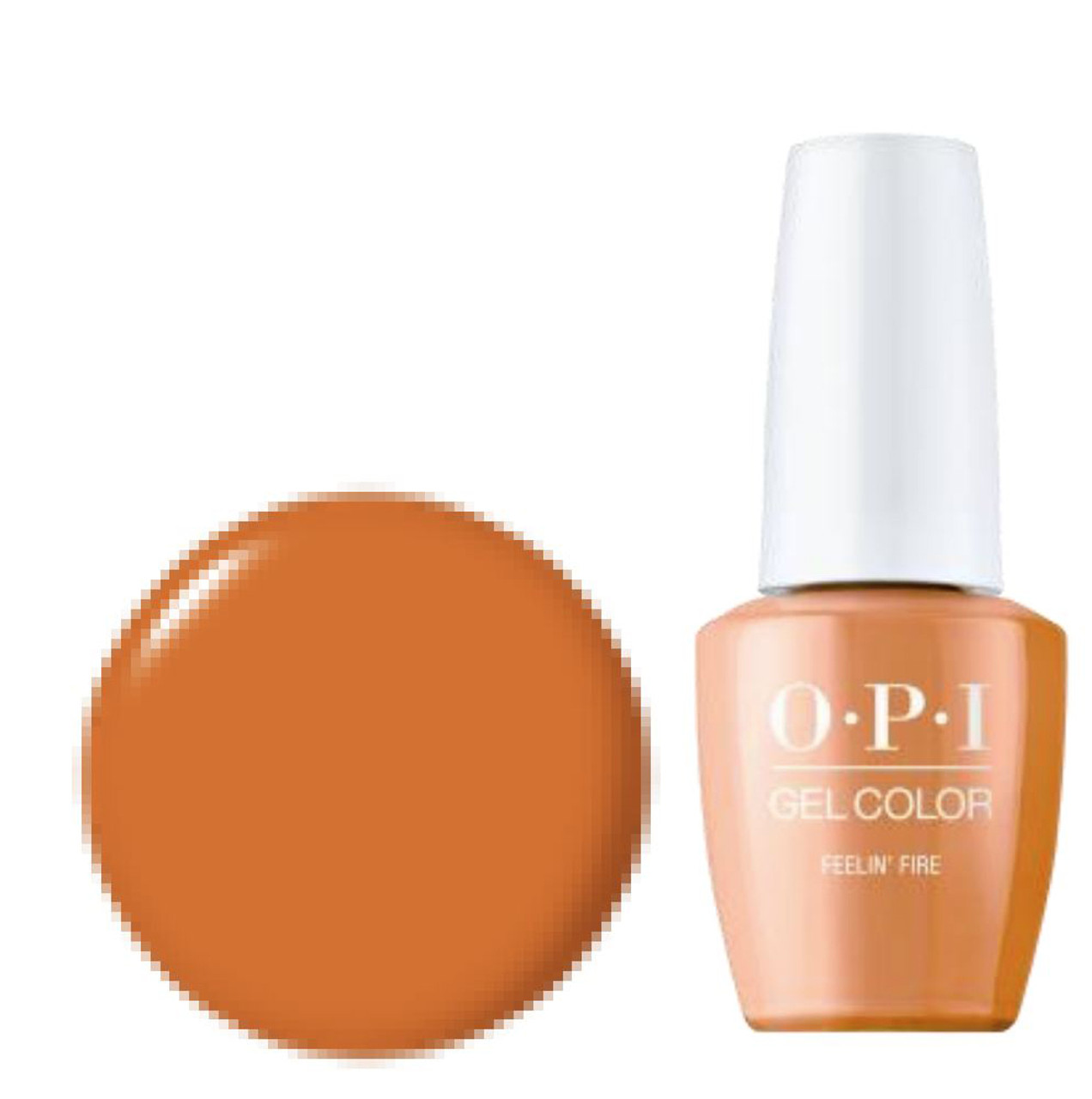 OPI GelColor Feelin' Fire - .5 Oz / 15 mL