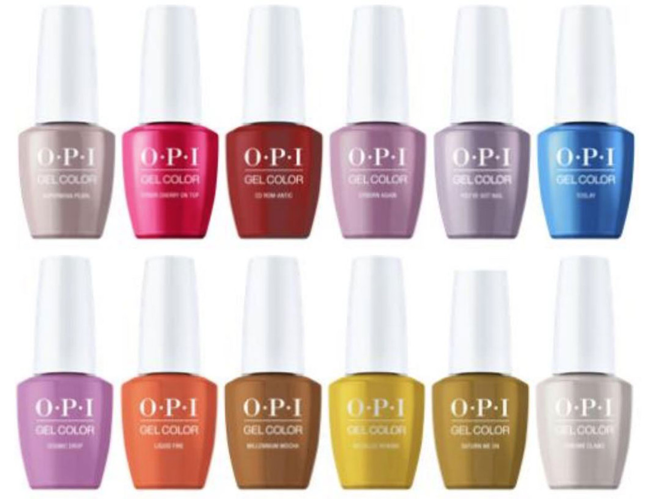 OPI FALL 2024 Metallic Mega Mix Collection DUO (GelColor + Nail Lacquer)