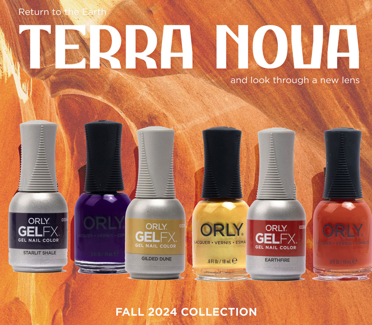 ORLY DUO Terra Nova FALL 2024 Collection (Gel FX & Nail Lacquer)