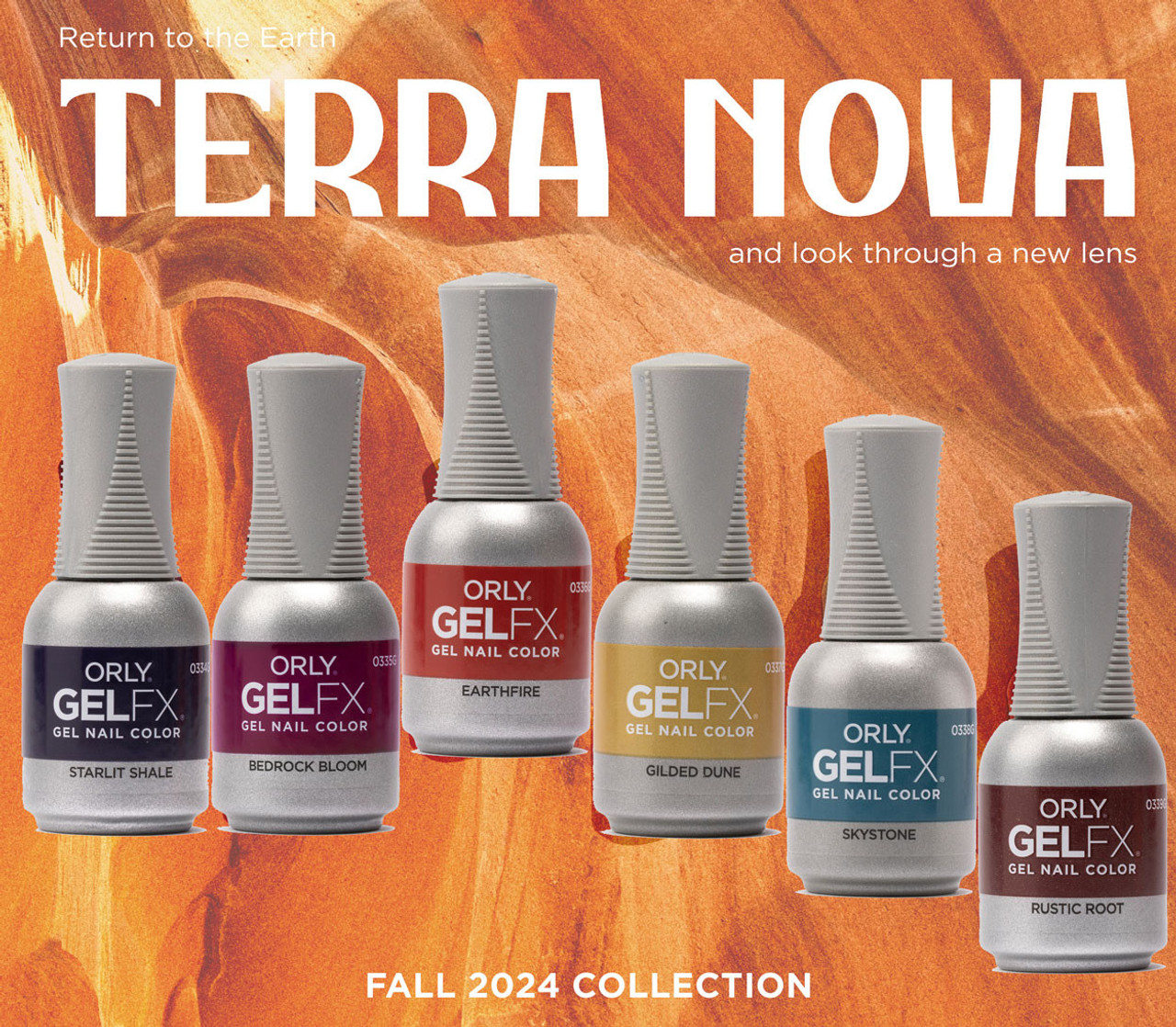ORLY DUO Terra Nova FALL 2024 Collection (Gel FX & Nail Lacquer)
