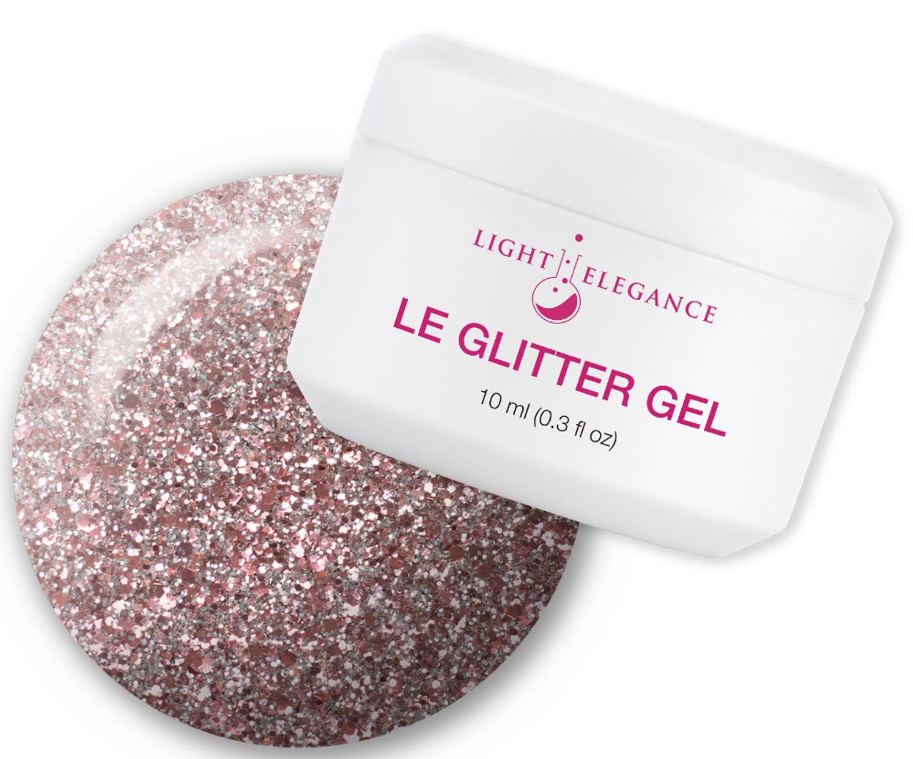 Light Elegance UV/LED Glitter Gel Hot and Cold - 10 ml