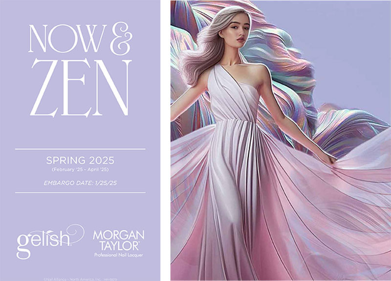 Gelish Soak-Off Gel Spring 2025 Now & Zen collection