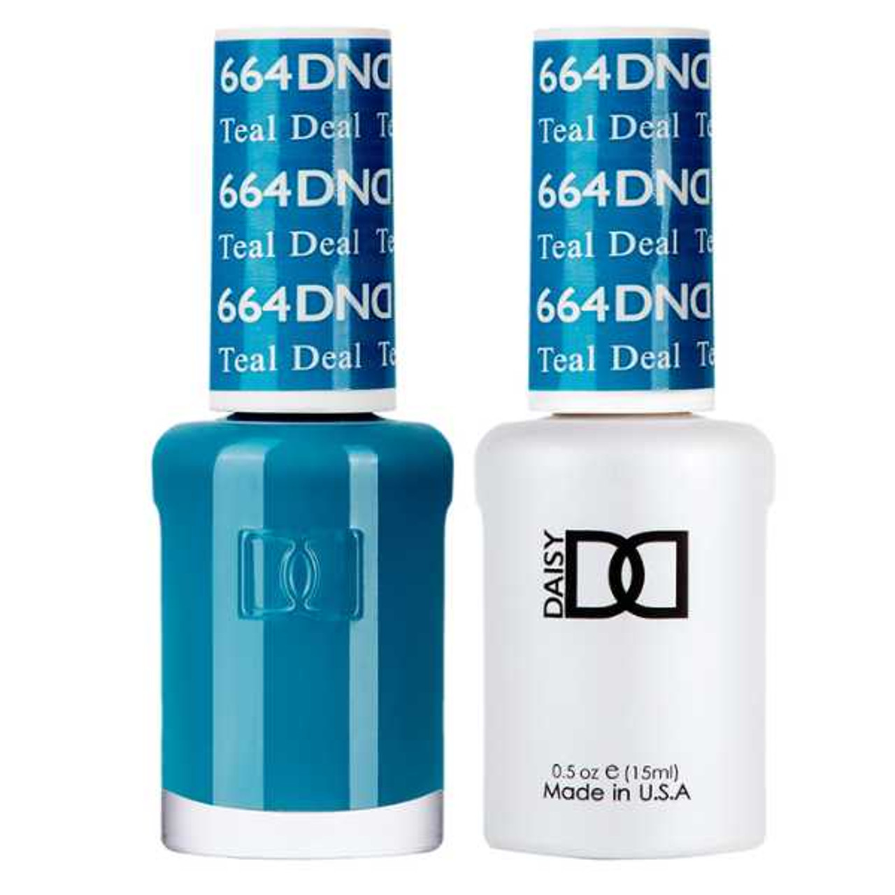 DND - Gel & Lacquer - Teal Deal - #664