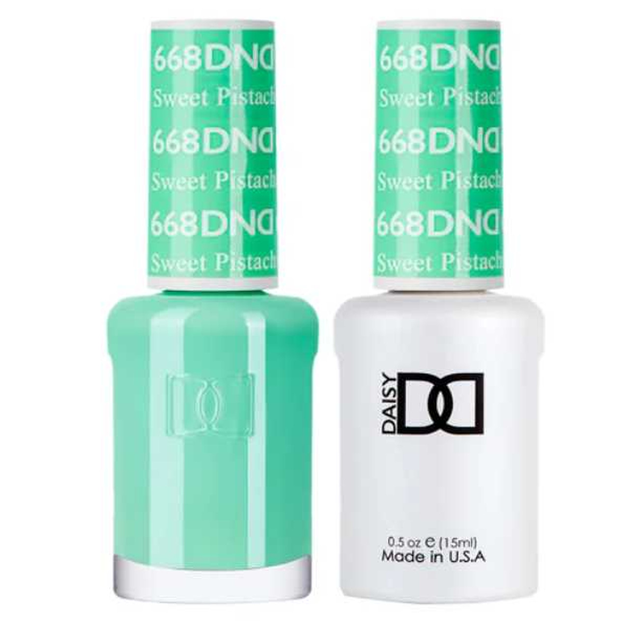 DND - Gel & Lacquer - Sweet Pistachio - #668