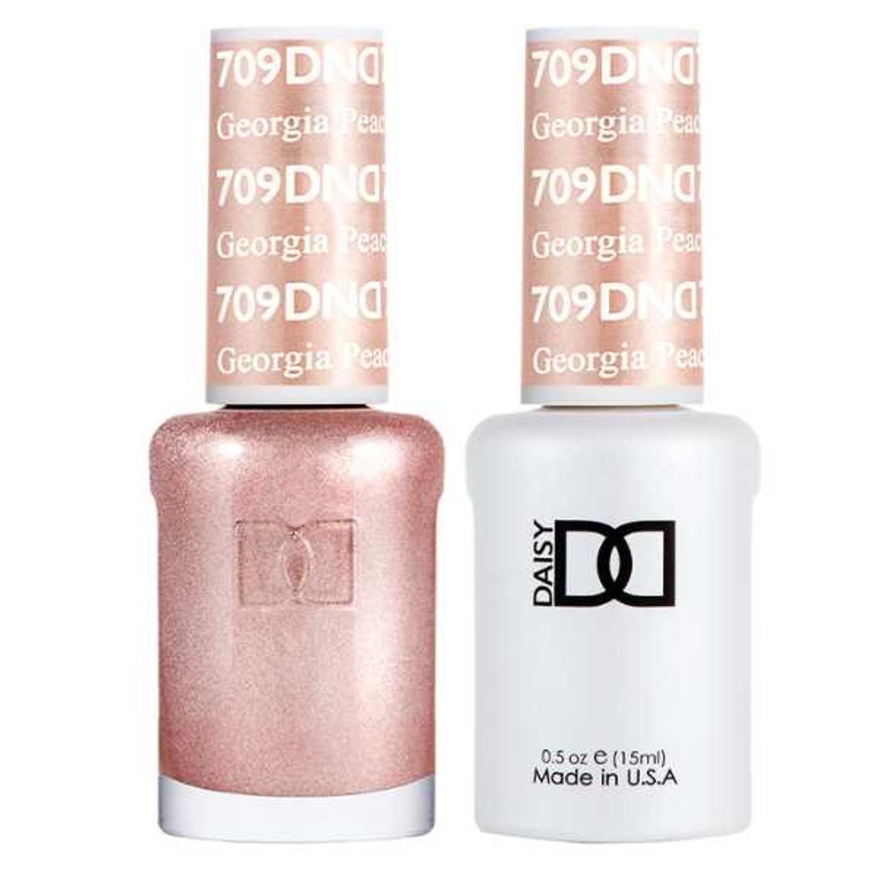 DND - Gel & Lacquer - Georgia Peach - #709