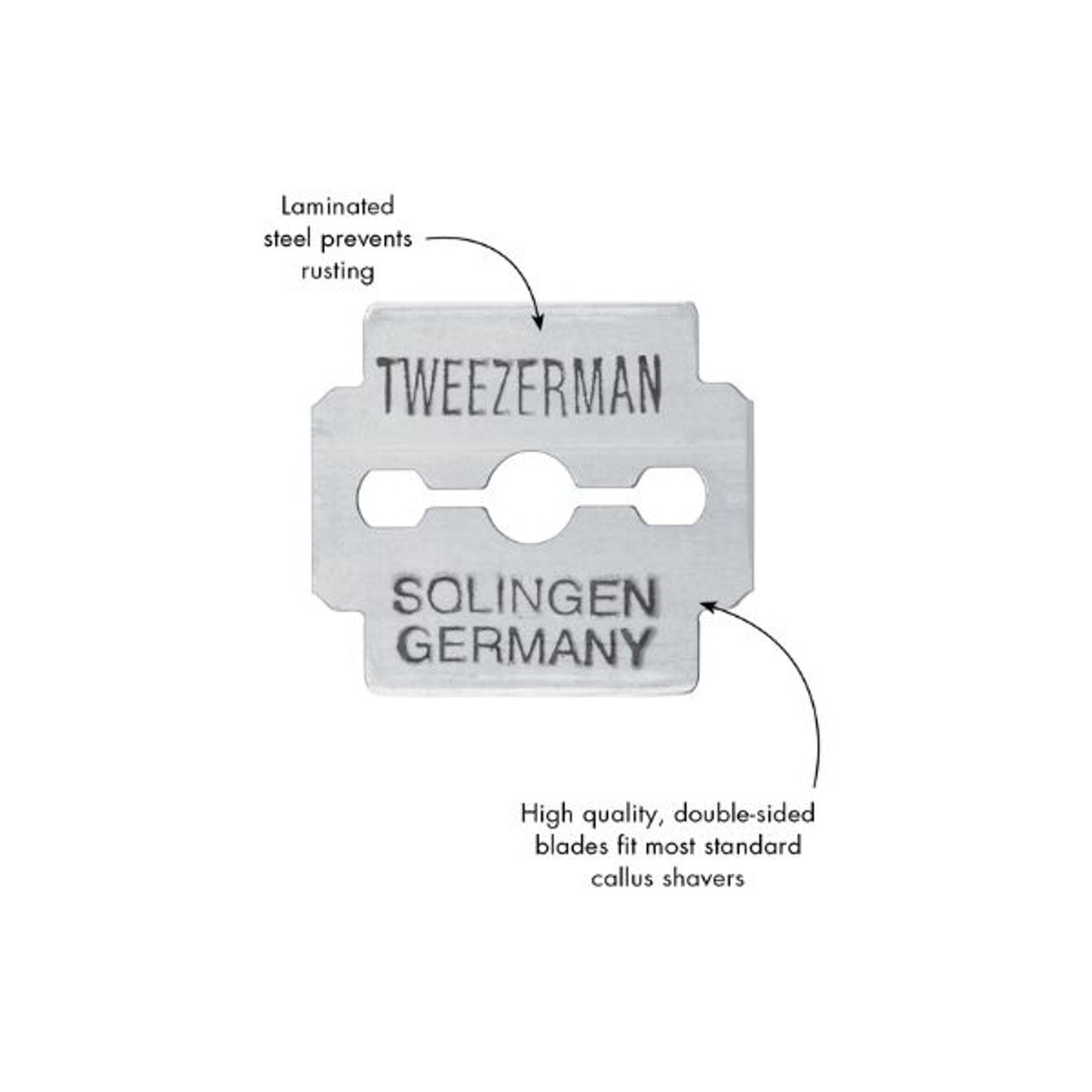 Tweezerman Callus Shaver Blades 20 Pack Tweezerman Callus Shaver Blades 20 Pack