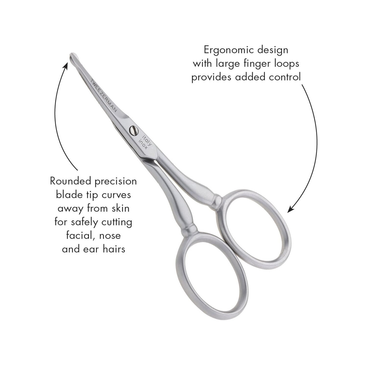 Tweezerman Facial Hair Scissors For men