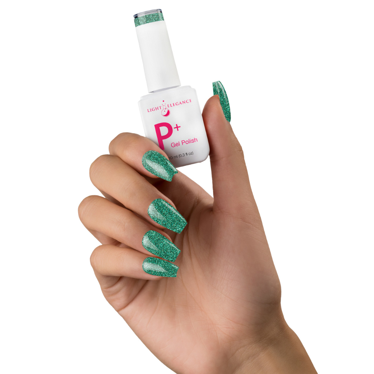 Light Elegance P+ Glitter Gel Polish Sinful - 10 ml