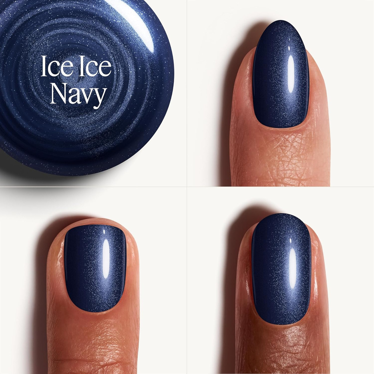 Essie Gel Couture ice ice navy # 395 - 0.46 oz