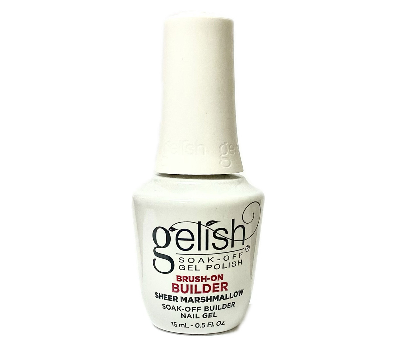 Gelish HEMA-Free Brush-On Builder Sheer Marshmallow - 15 mL / .5 fl oz