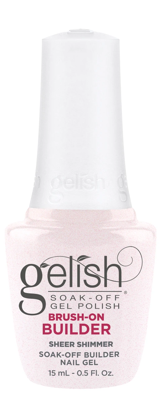 Gelish HEMA-Free Brush-On Builder Sheer Shimmer - 15 mL / .5 fl oz