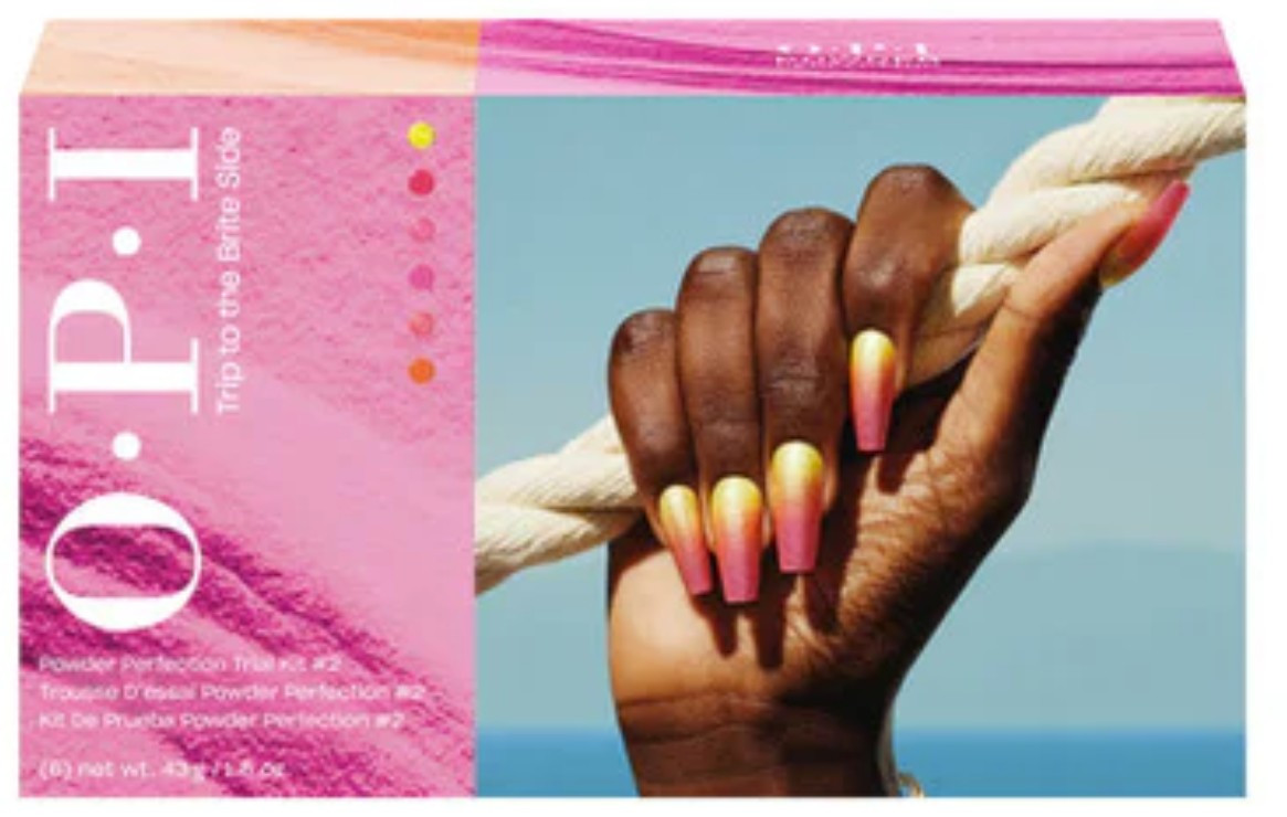 OPI Powder Perfection Summer 2026 Trip to the Brite Side Collection Trial Kit