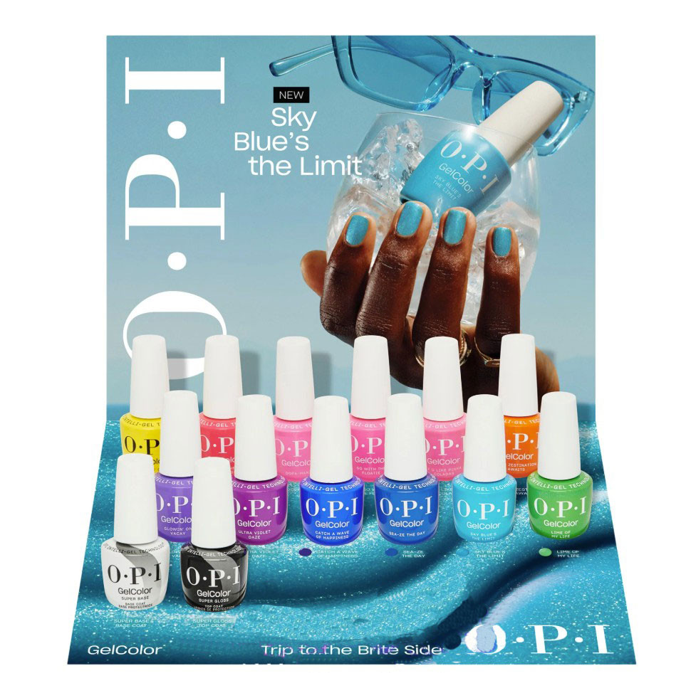 OPI GelColor Summer 2026 Trip to the Brite Side Collection - 14PC Display