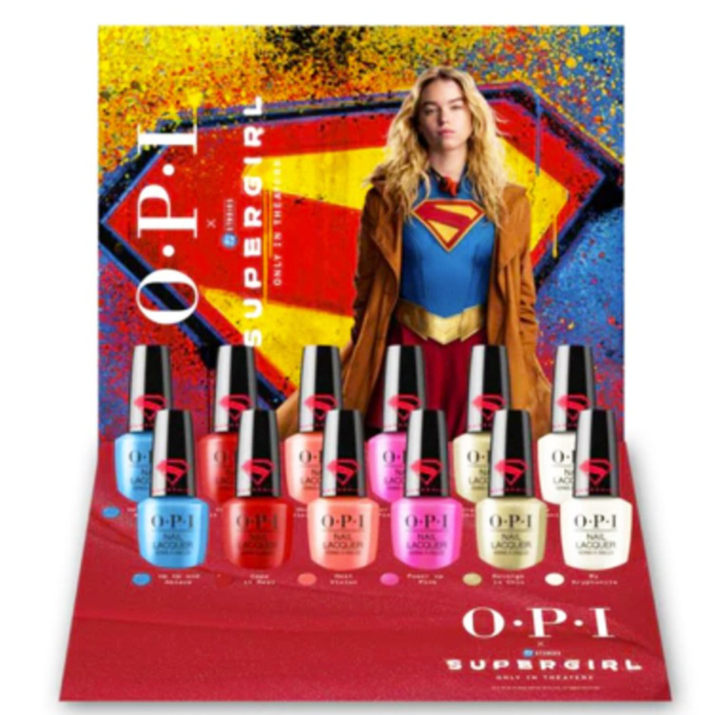 OPI Super Girl Project Natalie Nail Lacquer - 12PC Display